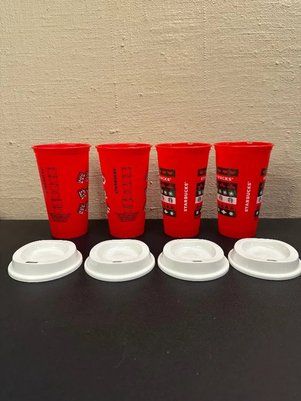 Starbucks Red Cups - 4